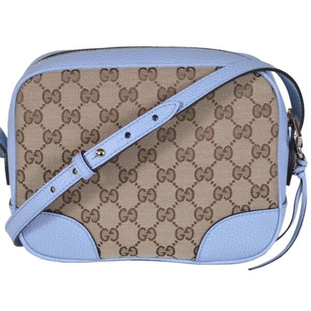 Gucci Canvas Leather GG Guccissima BREE Crossbody - Picture 5 of 8